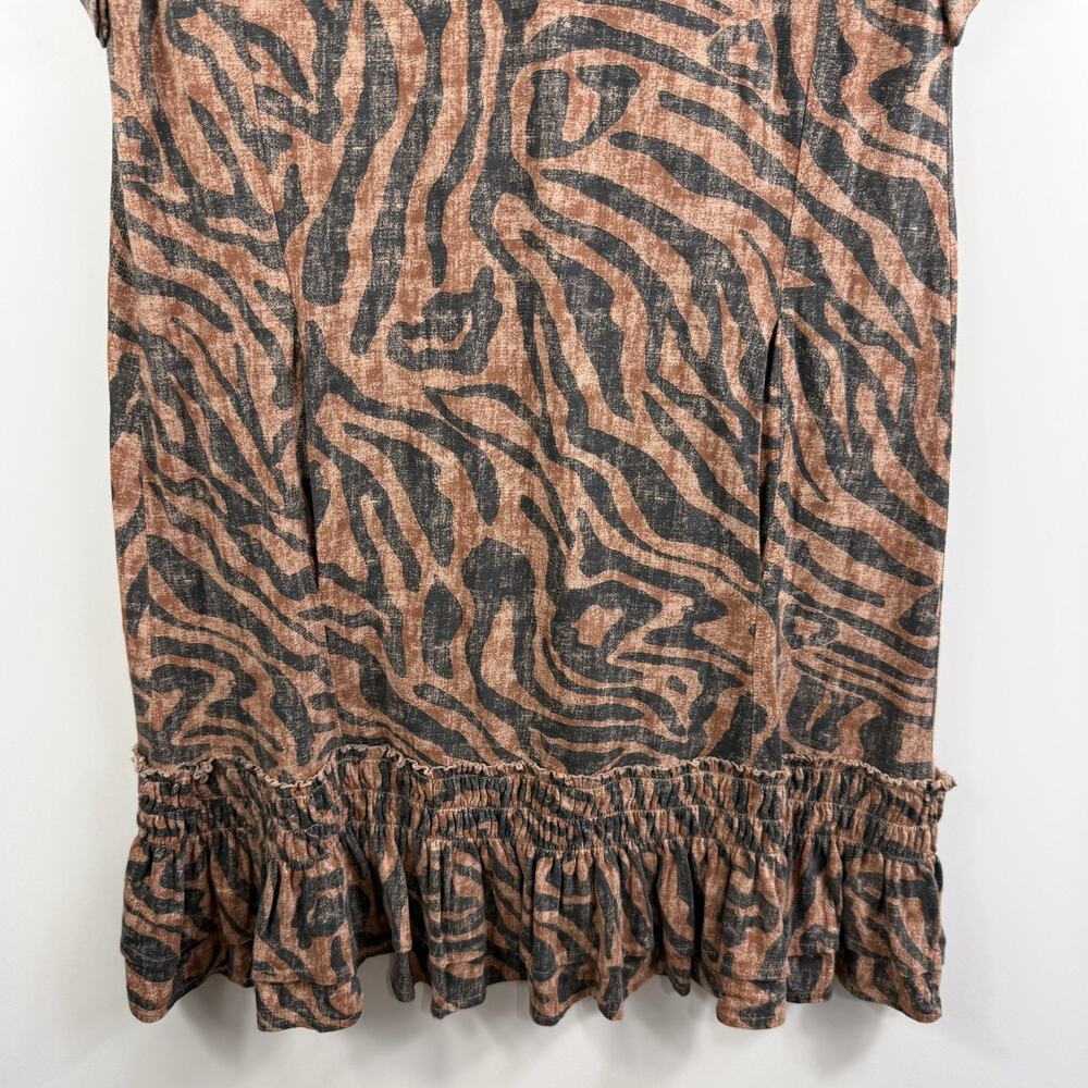 ⭐️Anthropologie ⭐️Leopard Mini Dress - Picture 4 of 15